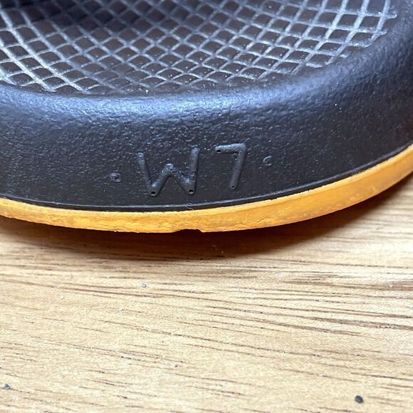 Chaco Womens ZX2 Sandals Classic Brown Orange Hiking Outdoor Toe Loop Women’s 7 - Picture 6 of 8